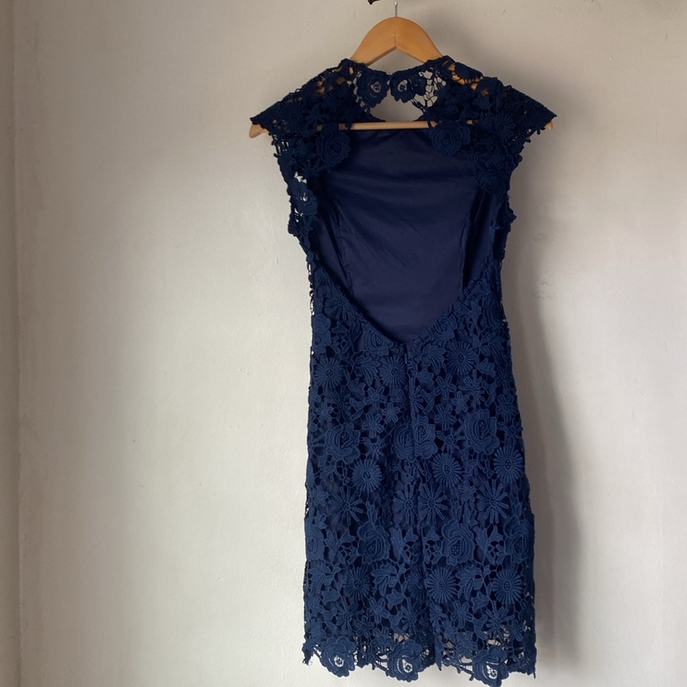 Lulu’s XS Lulu’s XS Romance Language Lace Dress - Picture 5 of 13